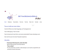 Tablet Screenshot of bettina-biodanza-berlin.de